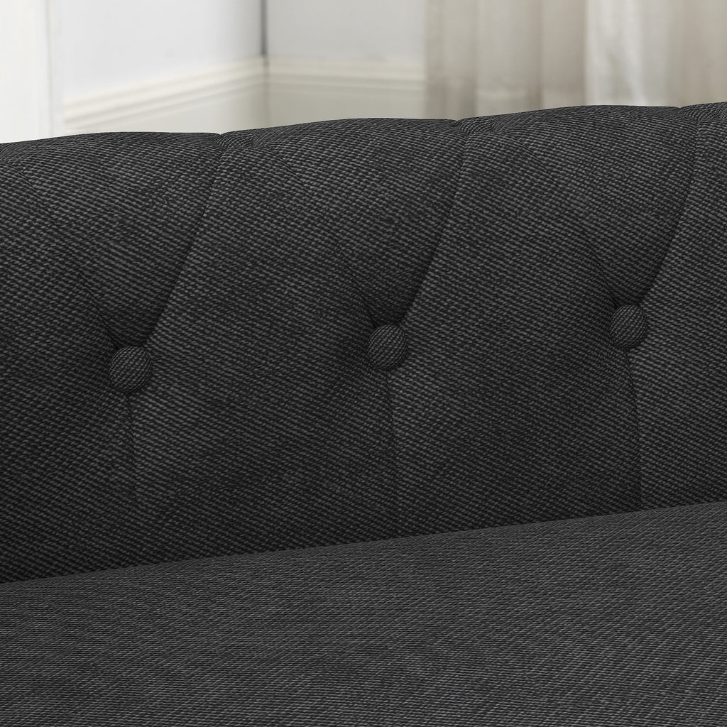 Elevated Dog Sofa Bed - Supportive Foam Couch with Backrest for Medium & Large Dogs